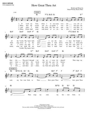 how great thou art sheet music free: How does the emotional depth of How Great Thou Art influence its popularity in various cultures?