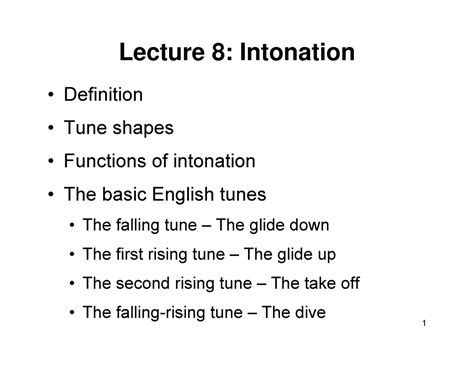 intonation definition music How does the rise of electronic music impact the interpretation of intonation in contemporary English poetry?